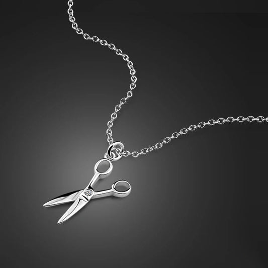 scissors necklace