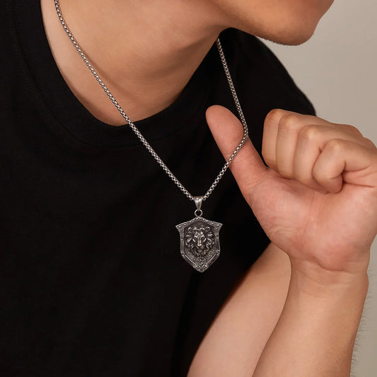 lion necklace